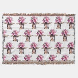 Throw Blanket Lily the Goat Filt