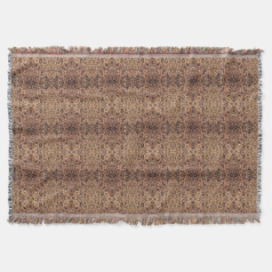 Throw Blanket Milkweed Seeds Filt