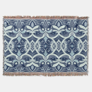 Throw Blanket, Modern grått färg väv mönster T Filt