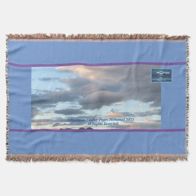 Throw Blanket (MountainView #1) RFPMDesigns ©️ 202 Filt (Framsidan)