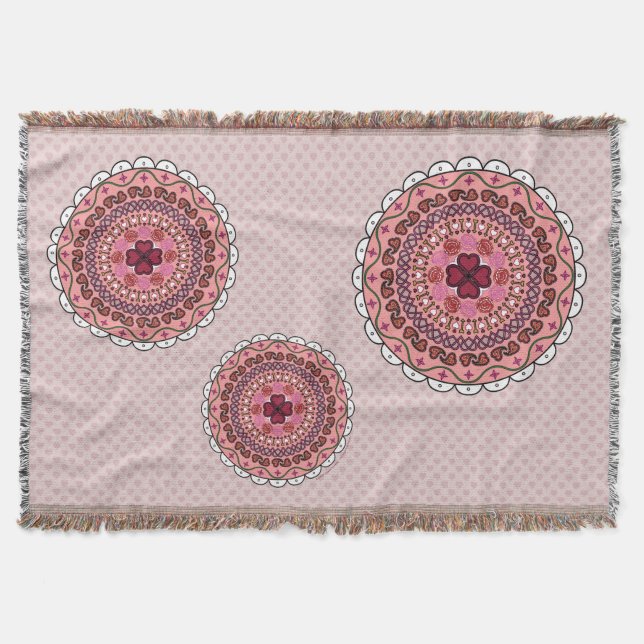 Throw Blanket på alla hjärtans dag Mysfilt (Framsidan)