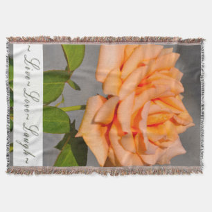 Throw Blanket/Peach Ro Filt