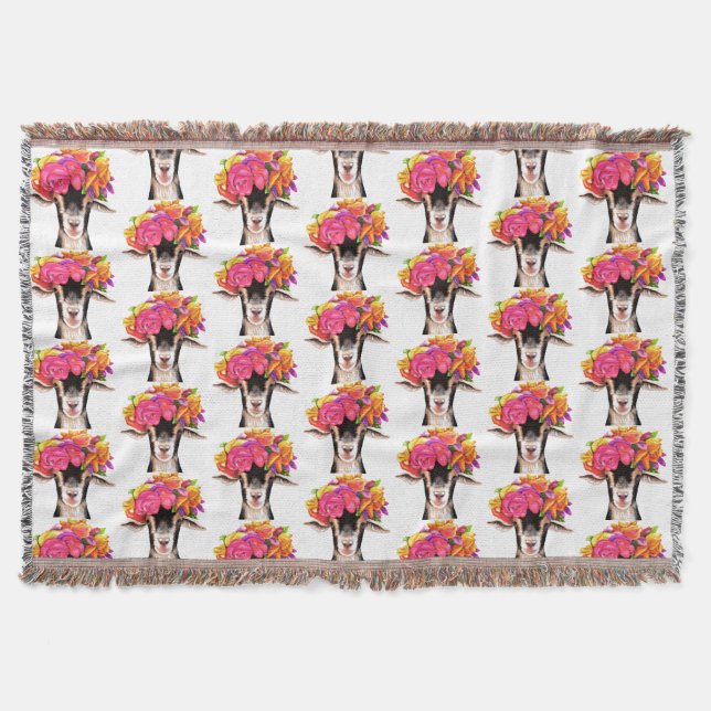 Throw Blanket Posey, Goat Filt (Framsidan)