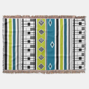 Throw Blanket retro, sextio, populärt, mode, bl.a. Filt
