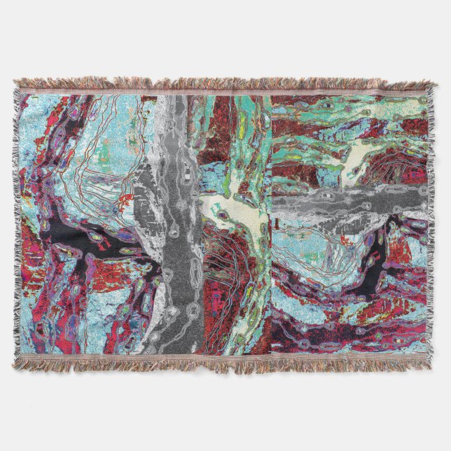 Throw Blanket – Strata Pulse Filt (Framsidan)