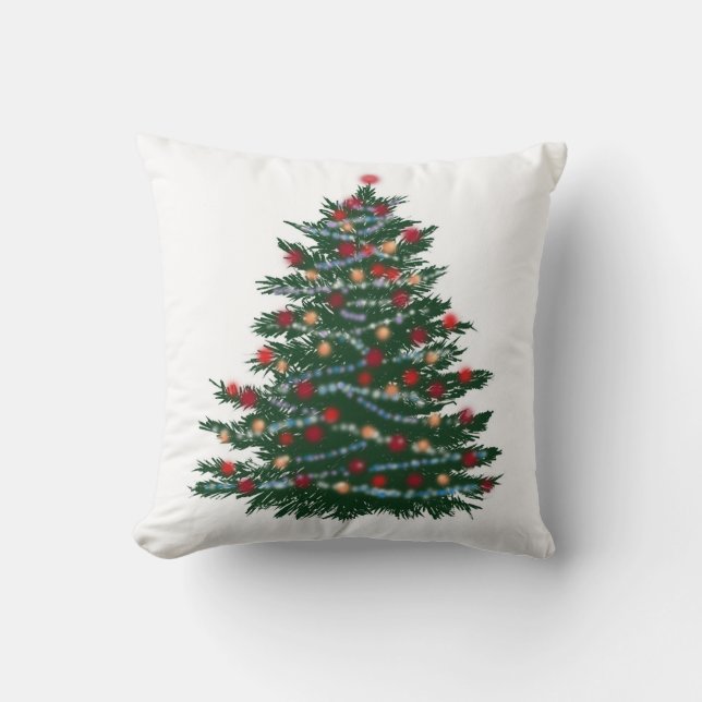 Throw Cushion Julgran Kudde (Framsida)