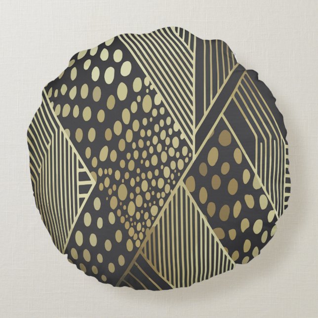 Throw Cushion Rund Kudde (Baksidan)