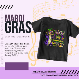"Throw Me Something, Mister" Mardi Gras T Shirt