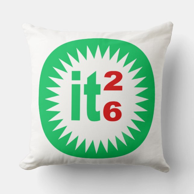 Throw Pillow 20x20   SUN  ITALIA  26 Kudde (Framsida)
