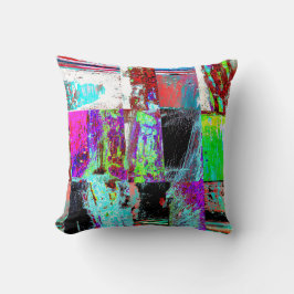 Throw Pillow – Abstract Grid Kudde