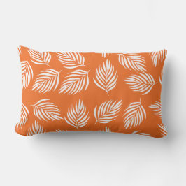 Throw Pillow Bold Tropical Leaf Pattern  Lumbarkudde