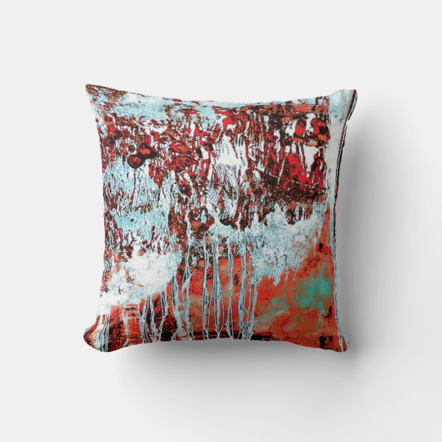 Throw Pillow – Corrosion Pulse Kudde (Framsida)