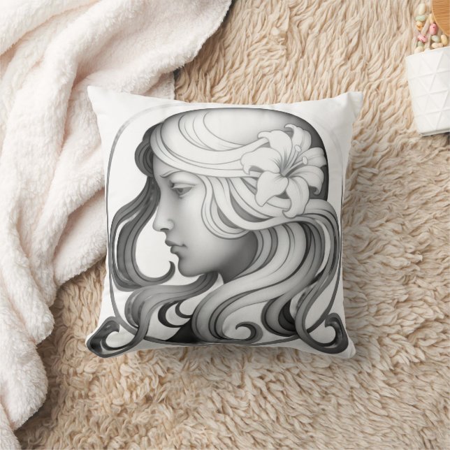 Throw pillow cushion kudde (Filt)
