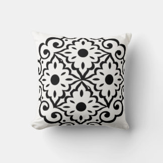 Throw Pillow Elegant Moroccan Geometric Throw Pill Kudde