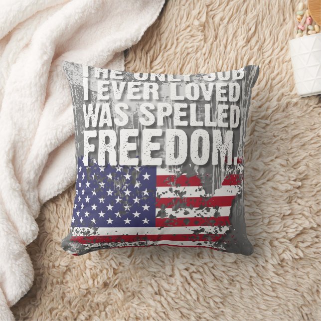 Throw Pillow – Freedom Job Kudde (Filt)