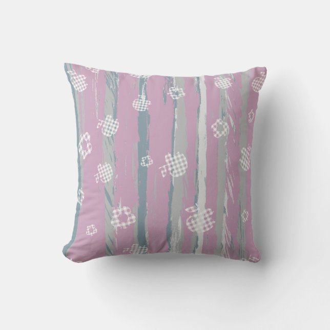 Throw Pillow – Gingham Orchard Kudde (Framsida)