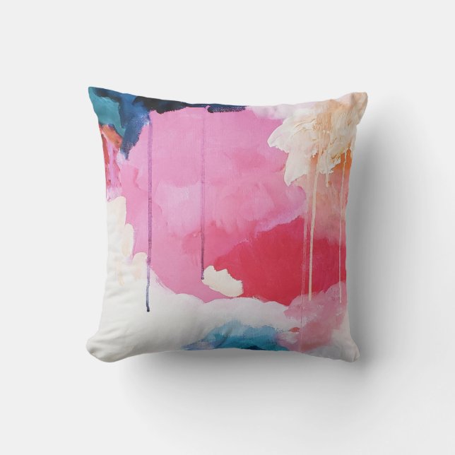 Throw Pillow Home Decor Abstract Clouds Kudde (Framsida)