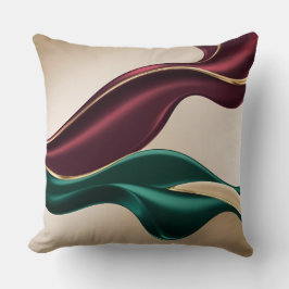 Throw pillow in stylish abstract graphic kudde
