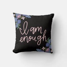 Throw Pillow Inspirational Quote Decorative Cushio Kudde