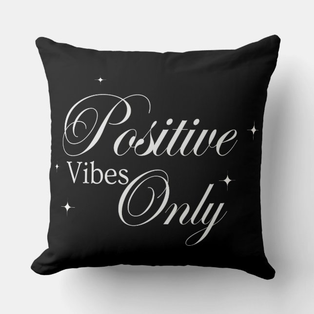  Throw Pillow – Inspirational Quote Pillow Kudde (Framsida)