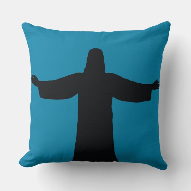 Throw Pillow jesus christ  Kudde (Framsida)
