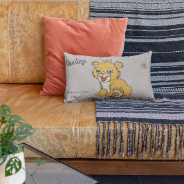 Throw Pillow little Lion Lumbarkudde