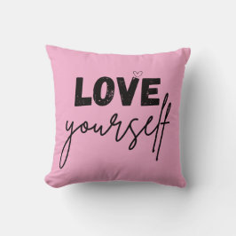 throw pillow | motivational | love yourself kudde