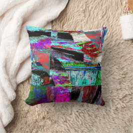 Throw Pillow – Neon Pulse Kudde
