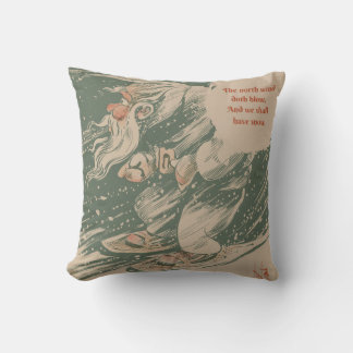 Throw Pillow, North Wind Kudde
