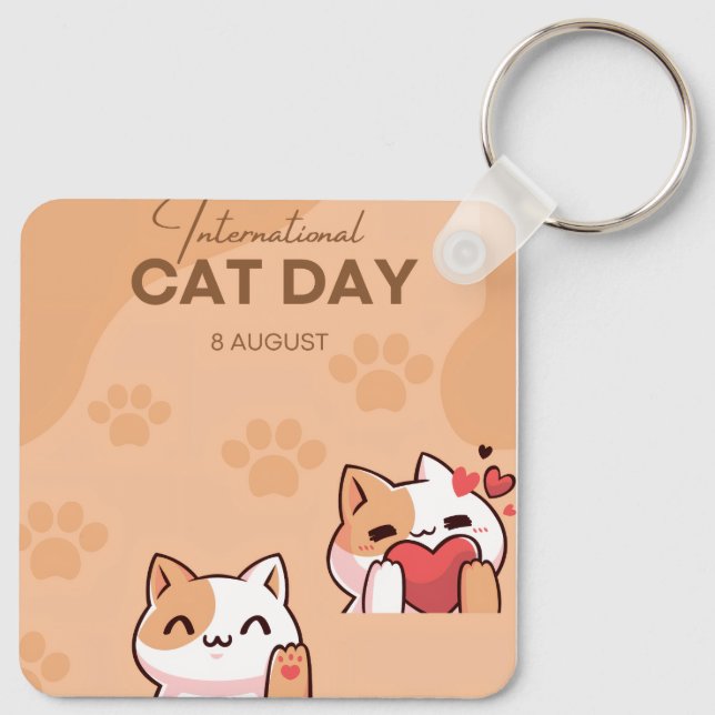 Throw Pillow Nyckelring (Baksida)