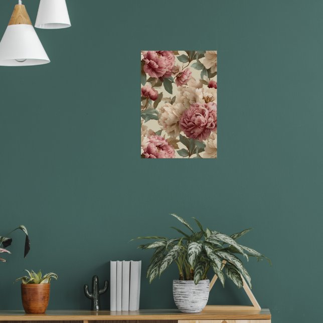 Throw Pillow Poster (Vardagsrum 1)