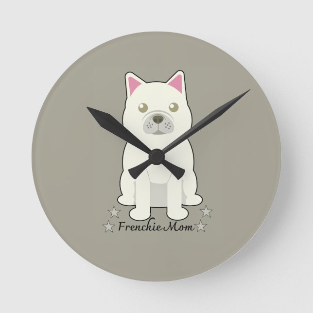 Throw Pillow Rund Klocka (Framsida)