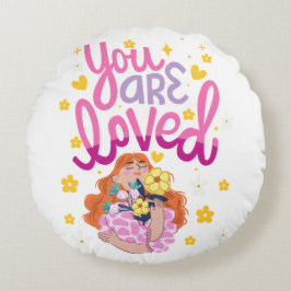 Throw Pillow Rund Kudde