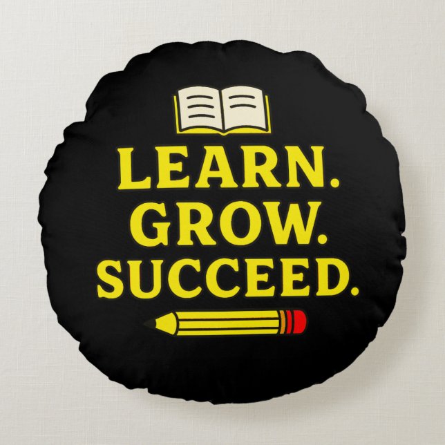 Throw Pillow Rund Kudde (Framsidan)