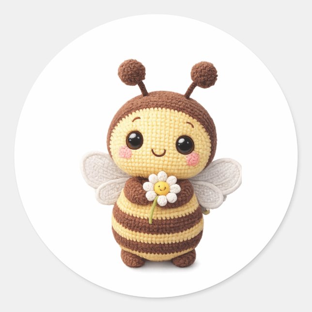 Throw Pillow Runt Klistermärke (Framsida)