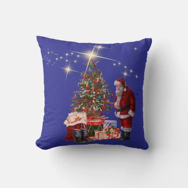 Throw Pillow Santa Claus Kudde (Framsida)