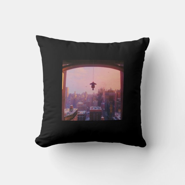 Throw Pillow, Spider man theam  Kudde (Framsida)