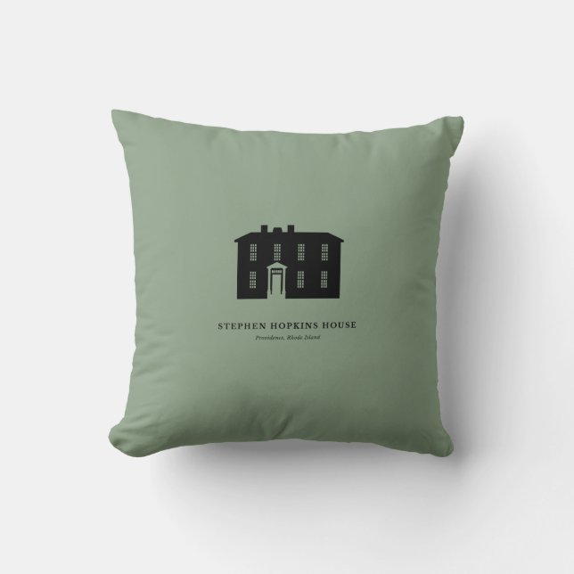 Throw Pillow — Stephen Hopkins House Kudde (Framsida)