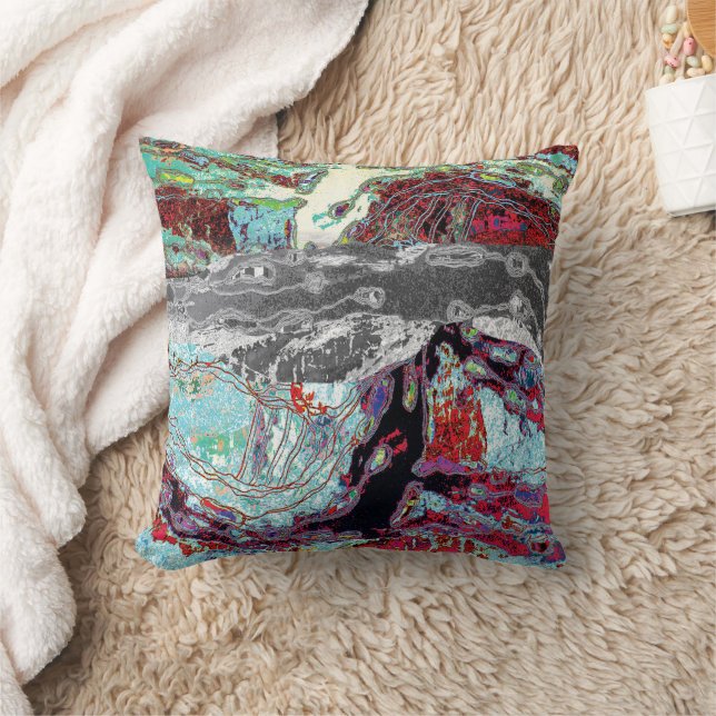 Throw Pillow – Strata Pulse Kudde (Filt)