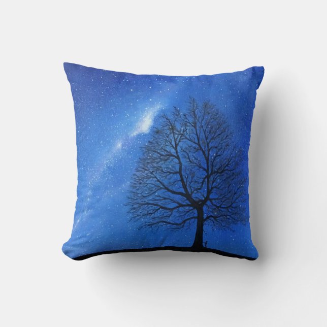 Throw Pillow - "The Heavens Declare" Kudde (Framsida)