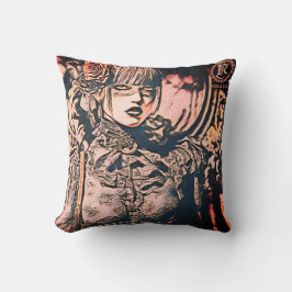 Throw Pillow The rebellion woman  Kudde