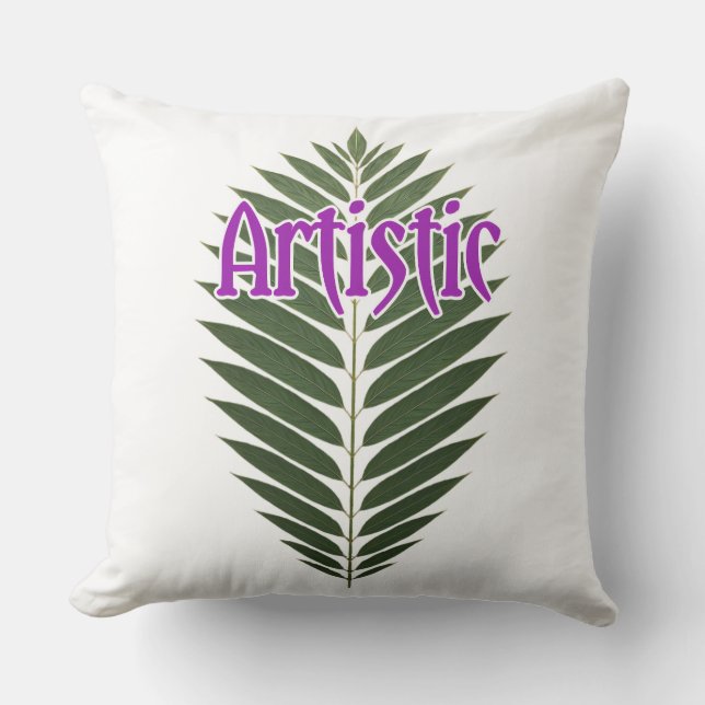 Throw Pillow, Throw Pillow 20" x 20" Kudde (Framsida)