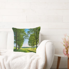 Throw Pillow Whispers of the Horizon Kudde