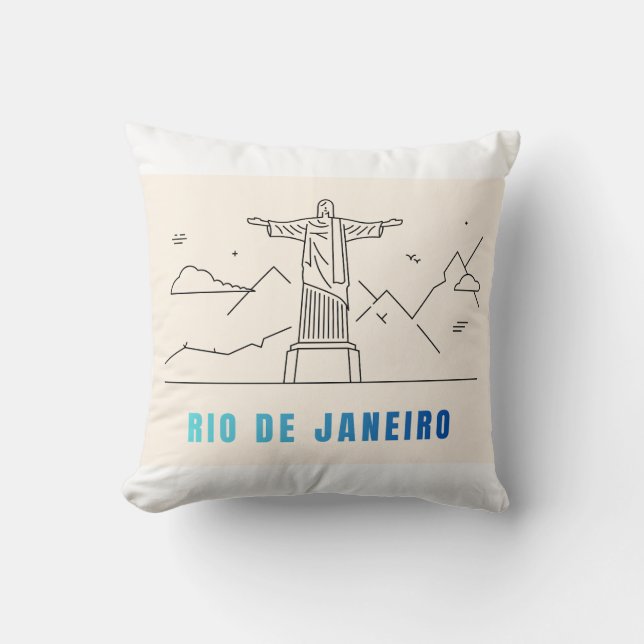 Throw pillows rio de Janeiro brazil Kudde (Framsida)