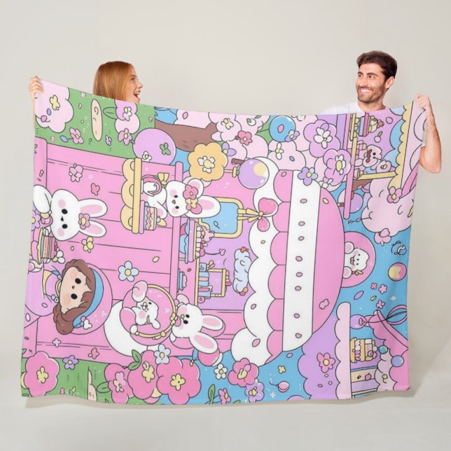 Throw ull fleecefilt (På plats)