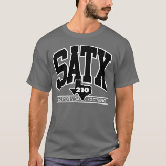 Throwback för SATX POR VIDA T-shirt