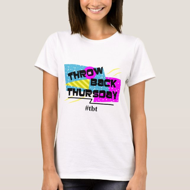 Throwbacktorsdag Tee (Framsida)