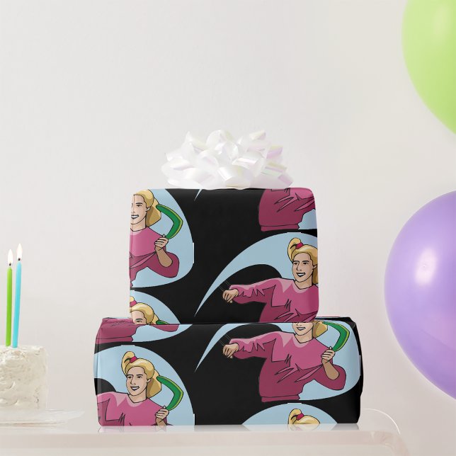 Throwing A Boomerang Presentpapper (Skapare uppladdad)