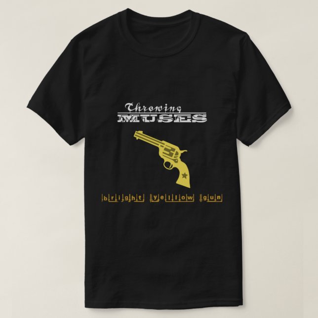 Throwing Muses Bright Gult Gun Essential T-Shirt (Design framsida)