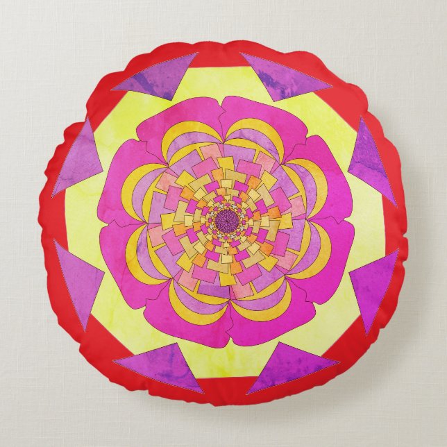 Throwpillows Rund Kudde (Framsidan)